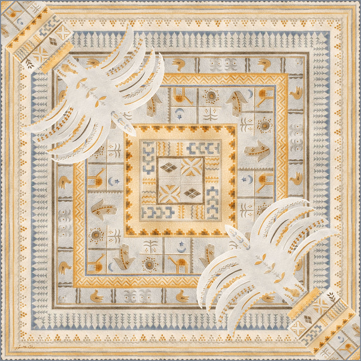 Palm Paradise - Mini Scarf