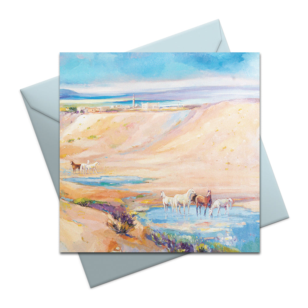 Oasis Greeting Card ANNADA