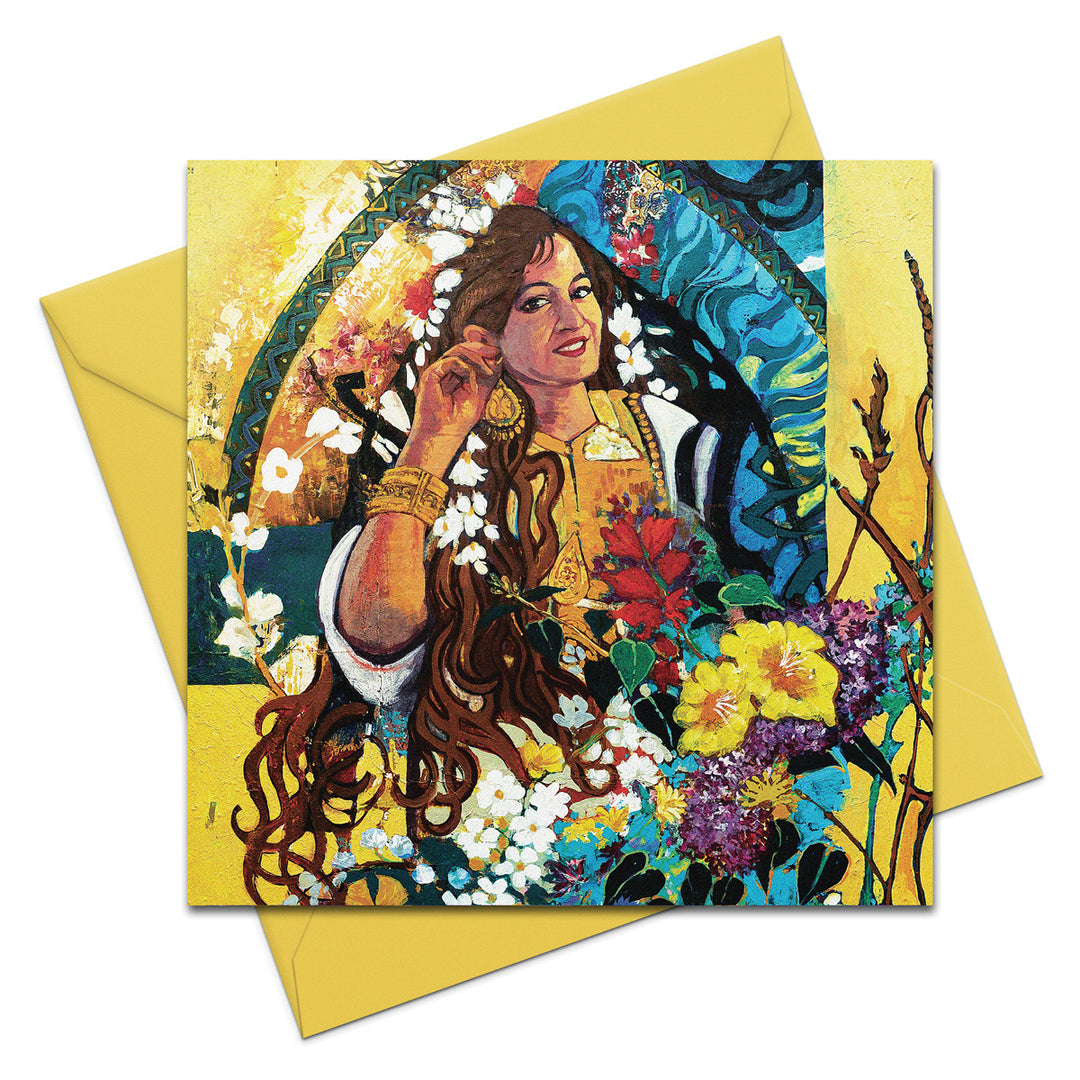 Um El Oyoon El Sood - Greeting Card