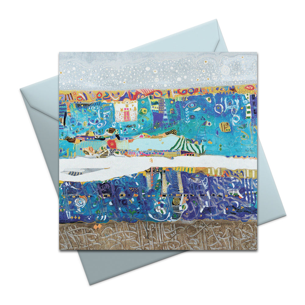 Blue Sea - Greeting Card