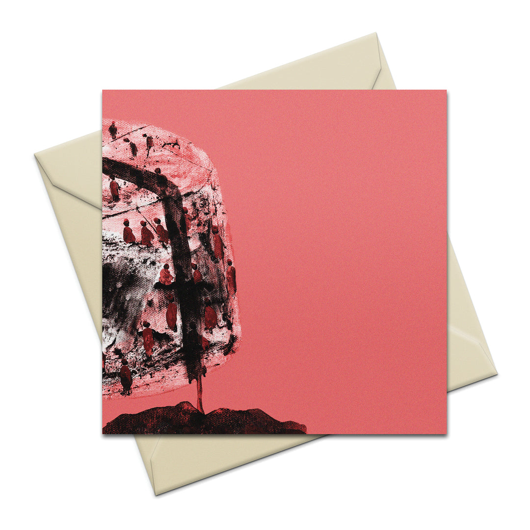 Kingdom of Fez (Tarboosh) Pink - Greeting Card