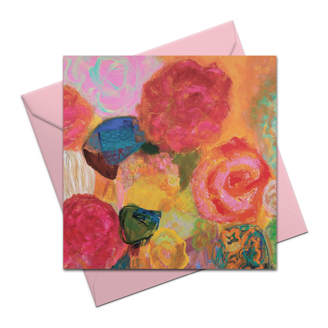 Flower Princess - Greeting Card