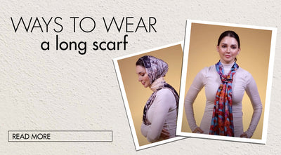 The Different Ways To Wear A Long Scarf