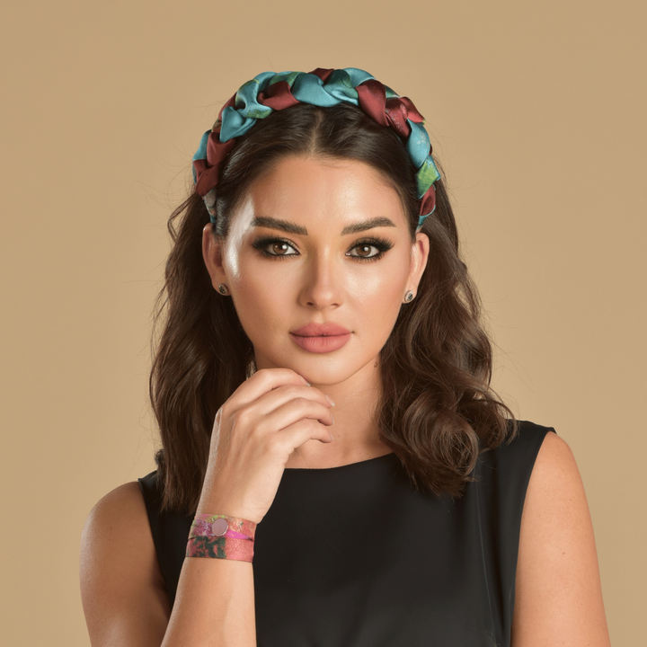 Ya Wardati, Ya Nediyya (My Dew-Kissed Rose) - Braided Headband