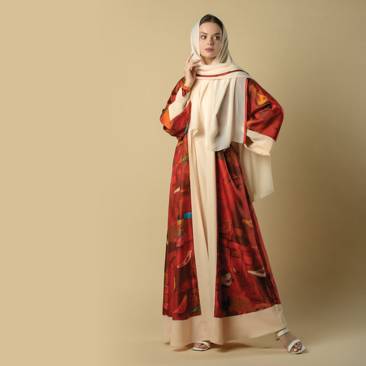 Messenger Dove - Signature Reversible Abaya