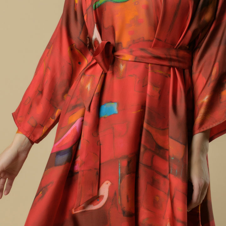 Messenger Dove - Silk Line