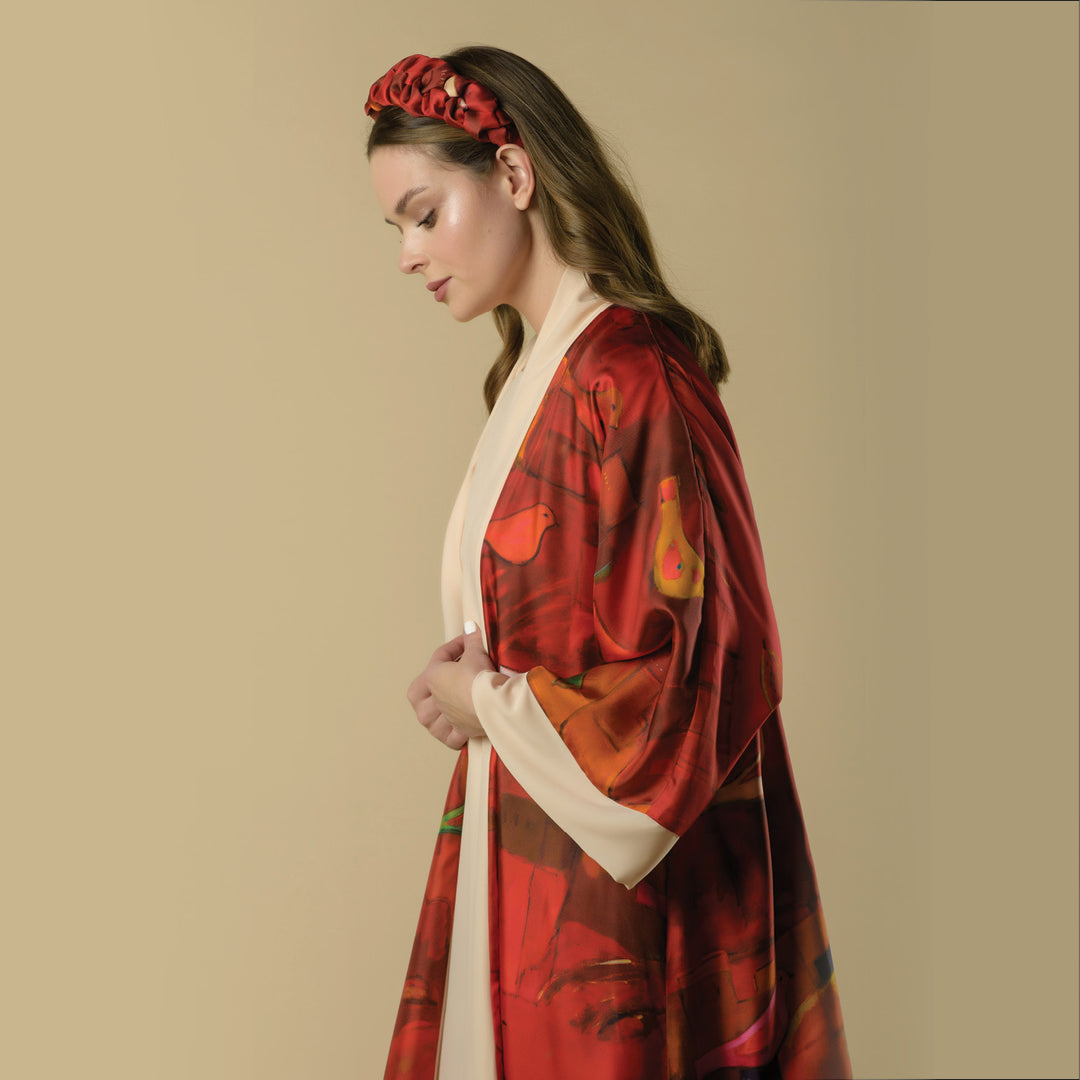 Messenger Dove - Signature Reversible Abaya