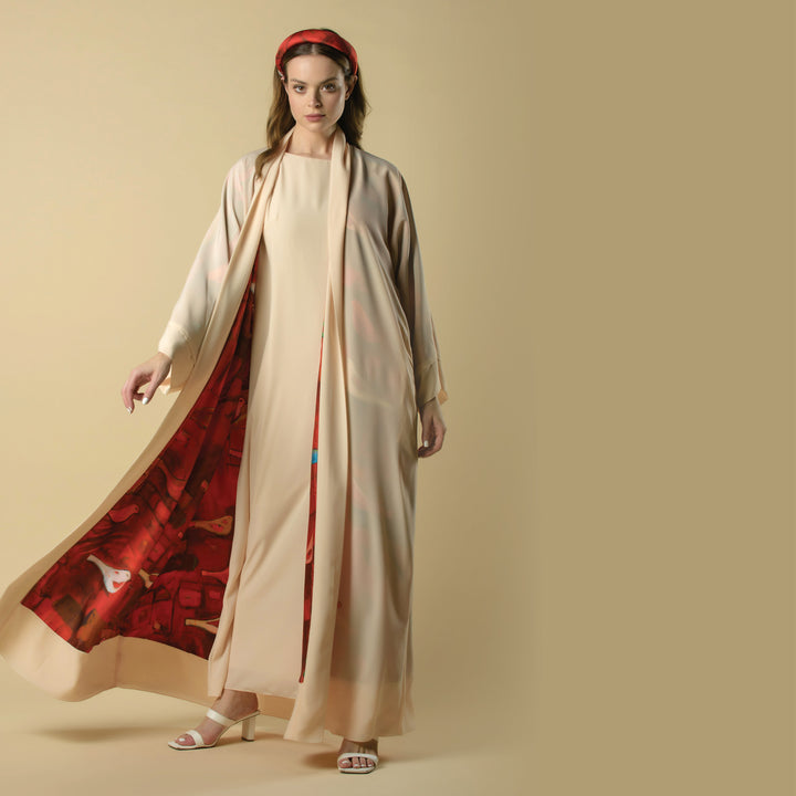 Messenger Dove - Signature Reversible Abaya