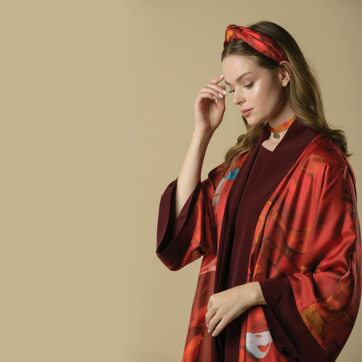 Messenger Dove - Signature Reversible Abaya