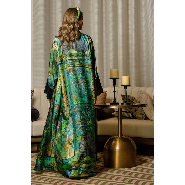 The Magic of Art & Pen - Draped Full Art Abaya