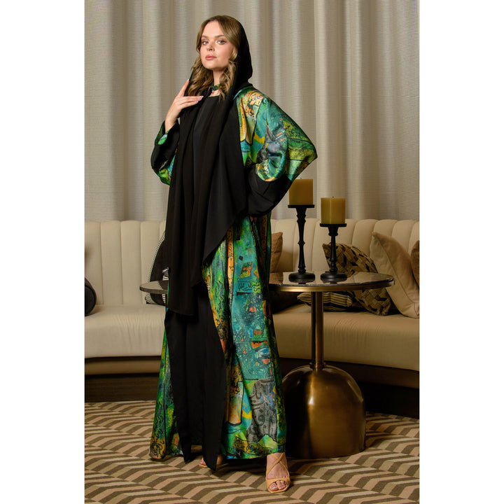 The Magic of Art & Pen - Draped Full Art Abaya