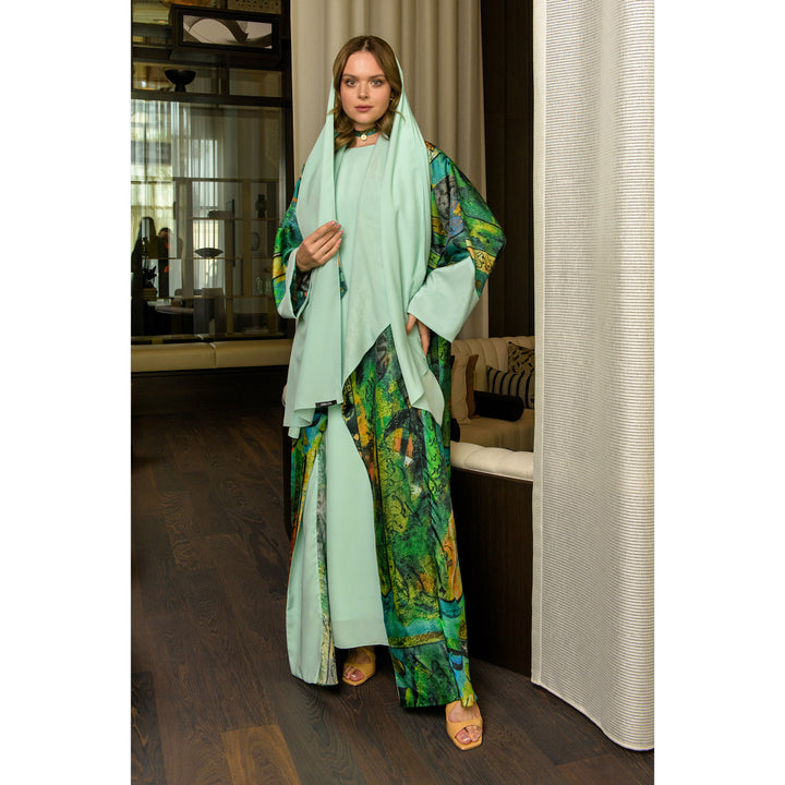 The Magic of Art & Pen - Draped Full Art Abaya