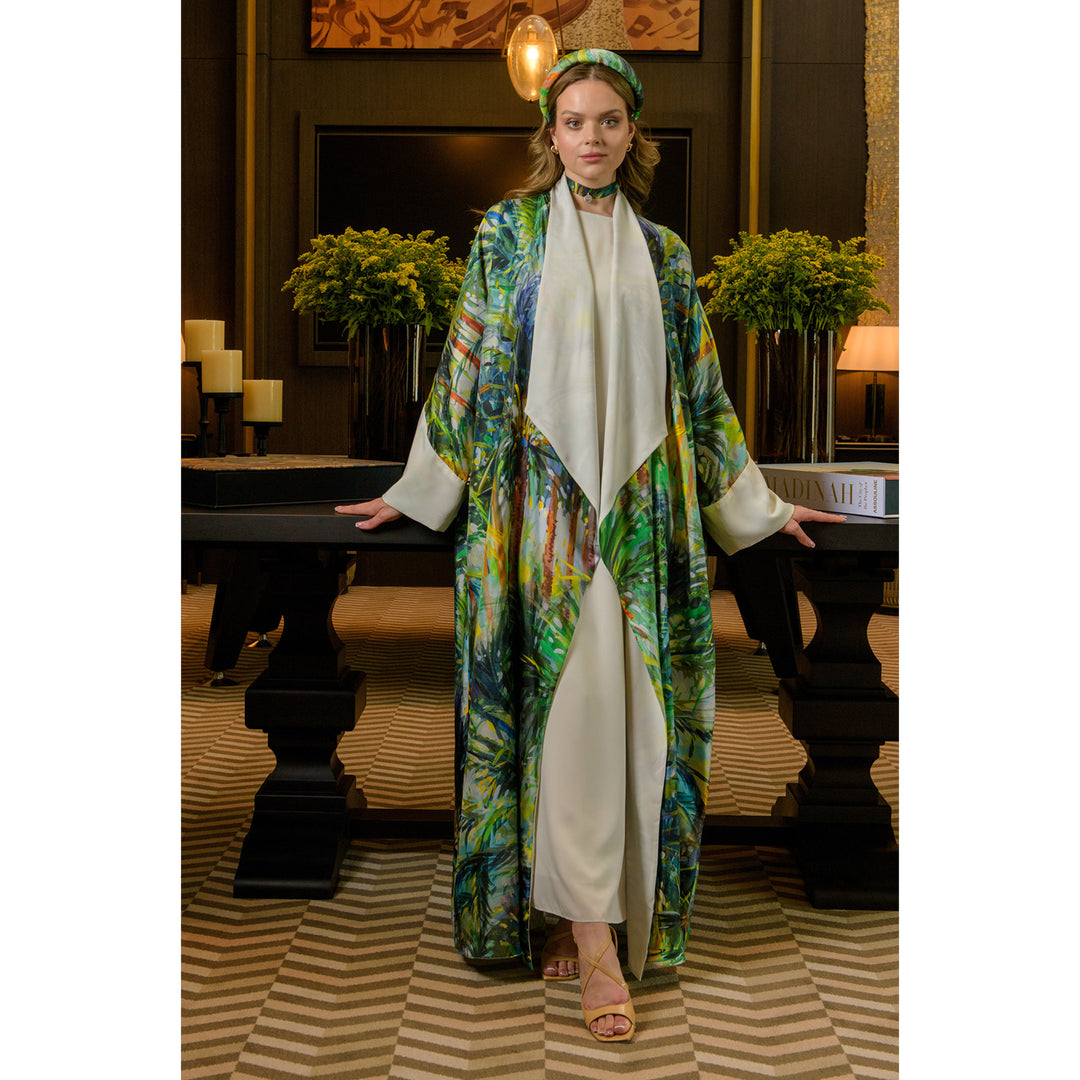 The Mother of A Million Palm Trees - Draped Full Art Abaya