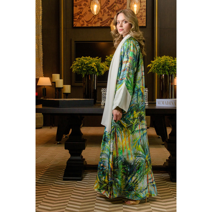 The Mother of A Million Palm Trees - Draped Full Art Abaya