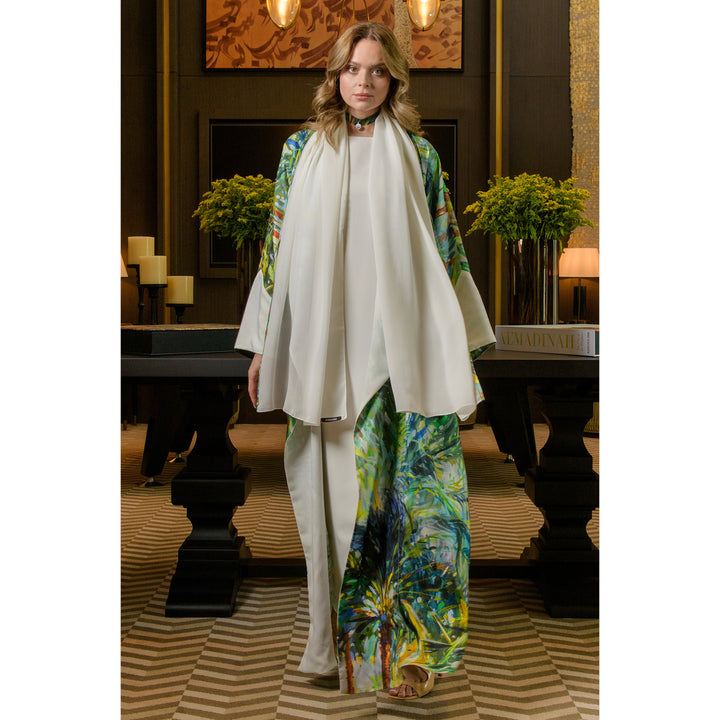 The Mother of A Million Palm Trees - Draped Full Art Abaya