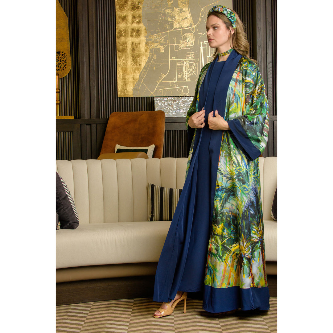 The Mother of A Million Palm Trees - Signature Reversible Abaya
