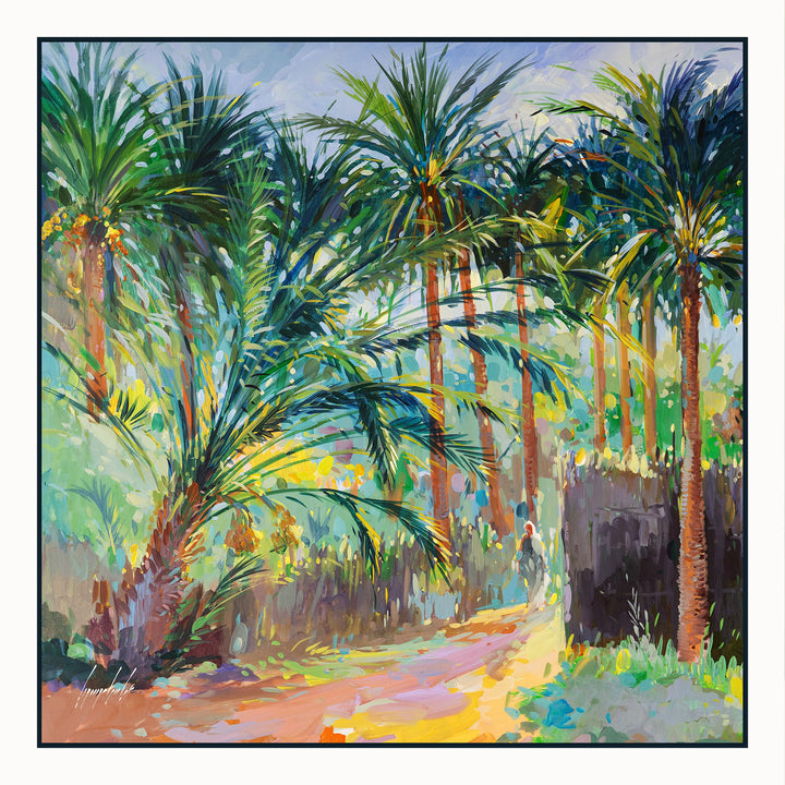 The Mother of A Million Palm Trees - Mini Scarf