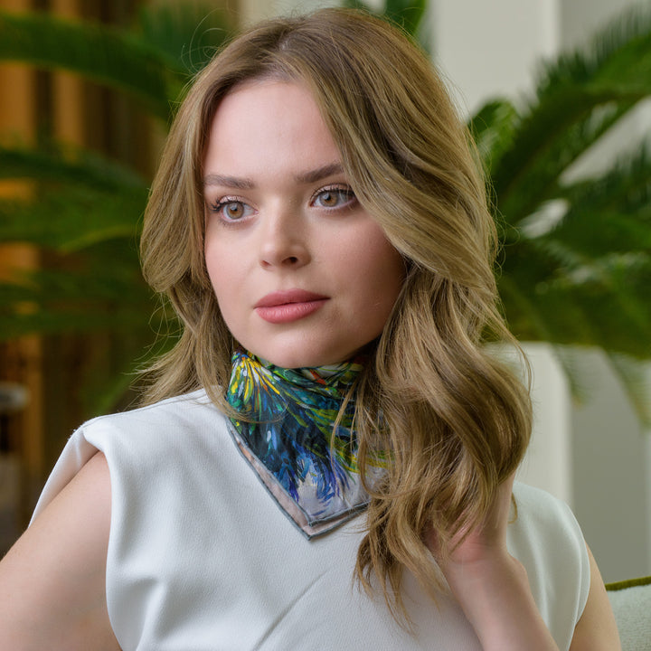 The Mother of A Million Palm Trees - Mini Scarf