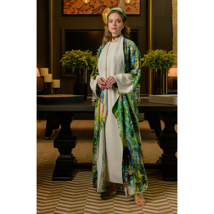 The Mother of A Million Palm Trees - Draped Full Art Abaya