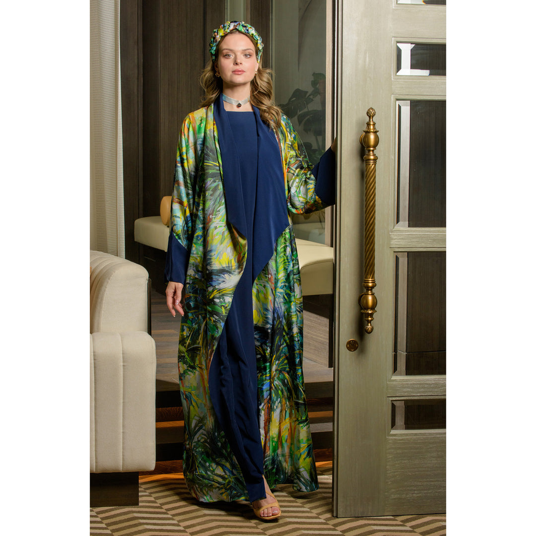 The Mother of A Million Palm Trees - Draped Full Art Abaya