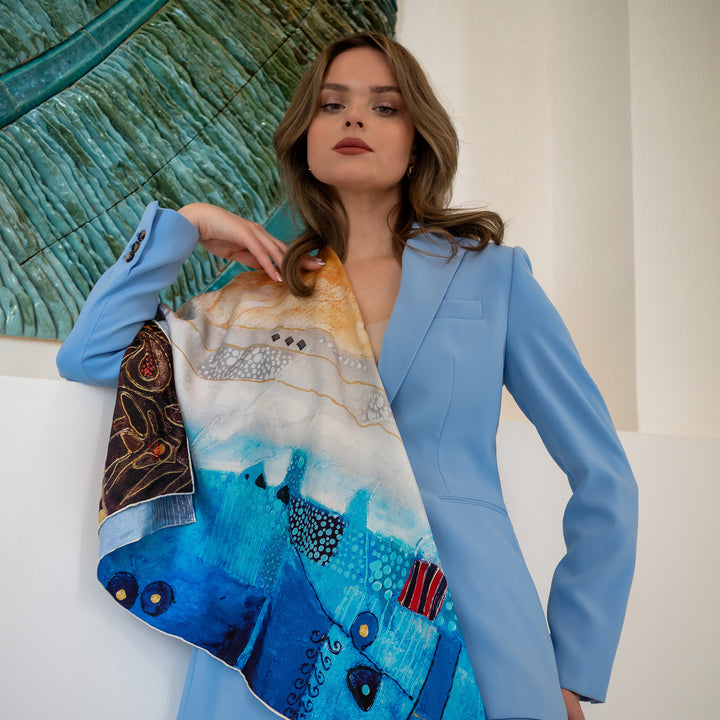 Whispers of Love - Square Scarf