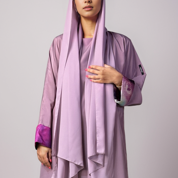 Touch of Art Abaya - Mauve