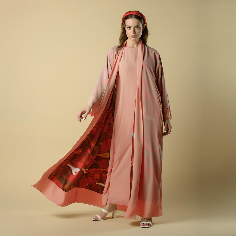 Messenger Dove - Signature Reversible Abaya