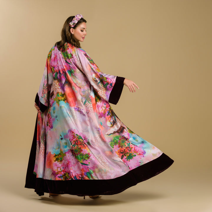 Pearls - Velvet Signature Reversible Abaya