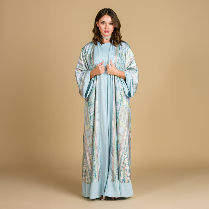 The Palm, King of All Gardens - Signature Reversible Abaya