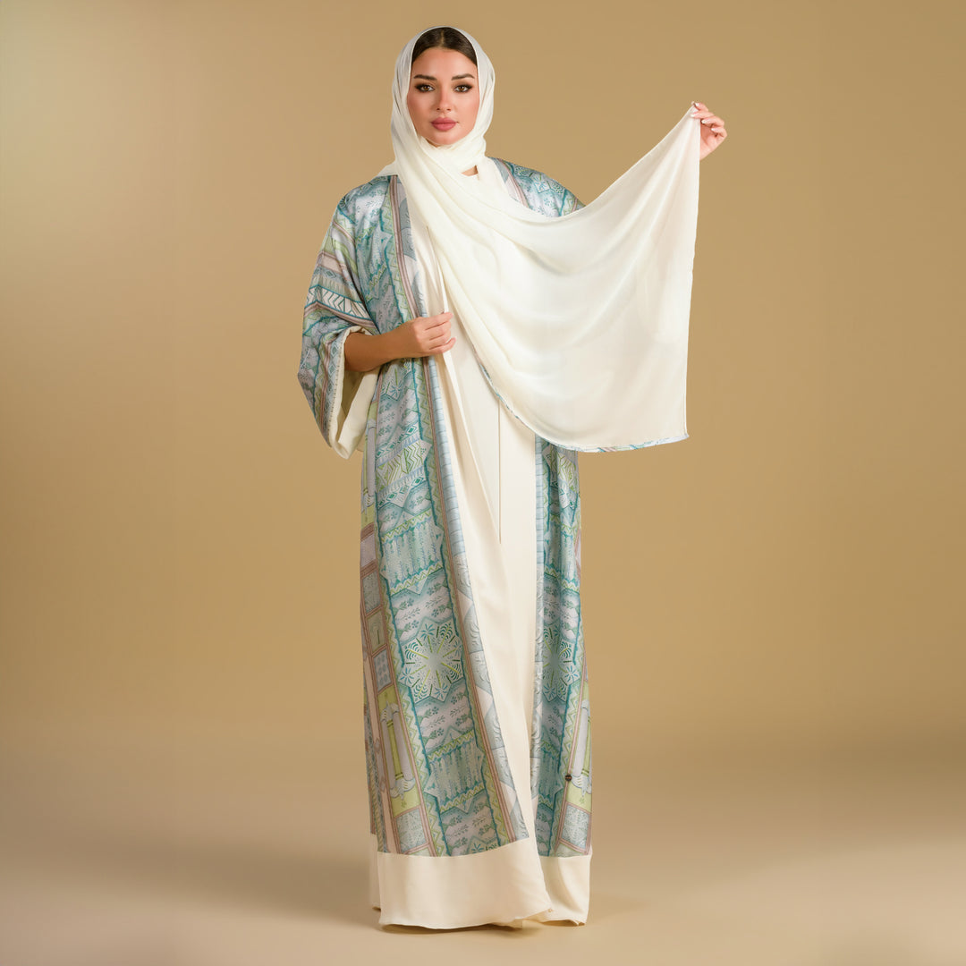 The Palm, King of All Gardens - Signature Reversible Abaya