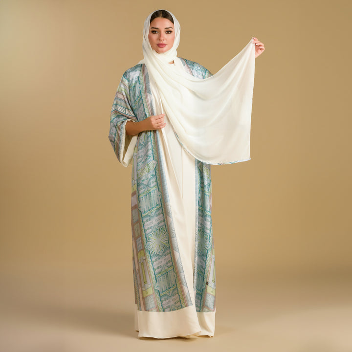 The Palm, King of All Gardens - Signature Reversible Abaya