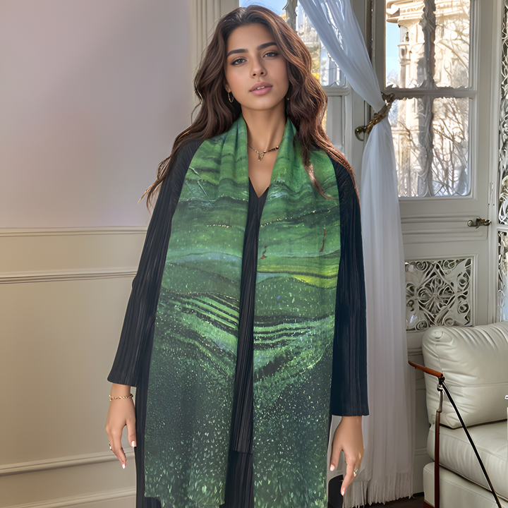 Nabeela's Rays - Long Scarf (Cashmere)