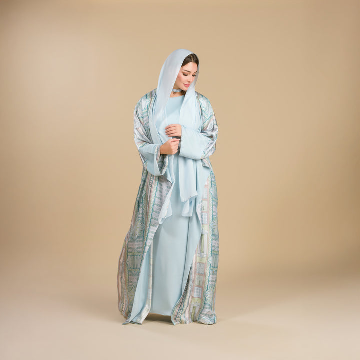 The Palm, King of All Gardens - Draped Full Art Abaya