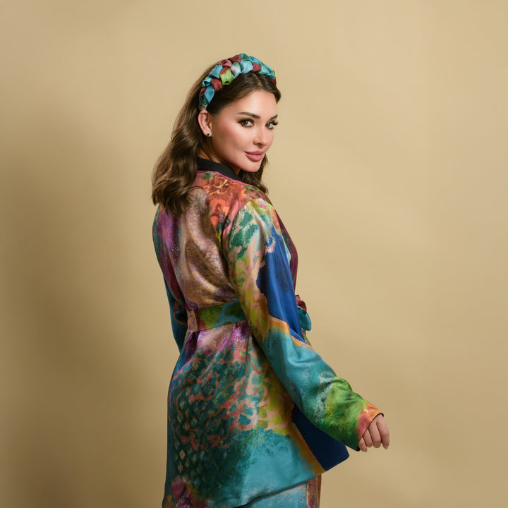 Ya Wardati, Ya Nediyya (My Dew-Kissed Rose) - Reversible Cardigan