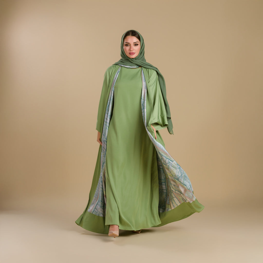 The Palm, King of All Gardens - Signature Reversible Abaya