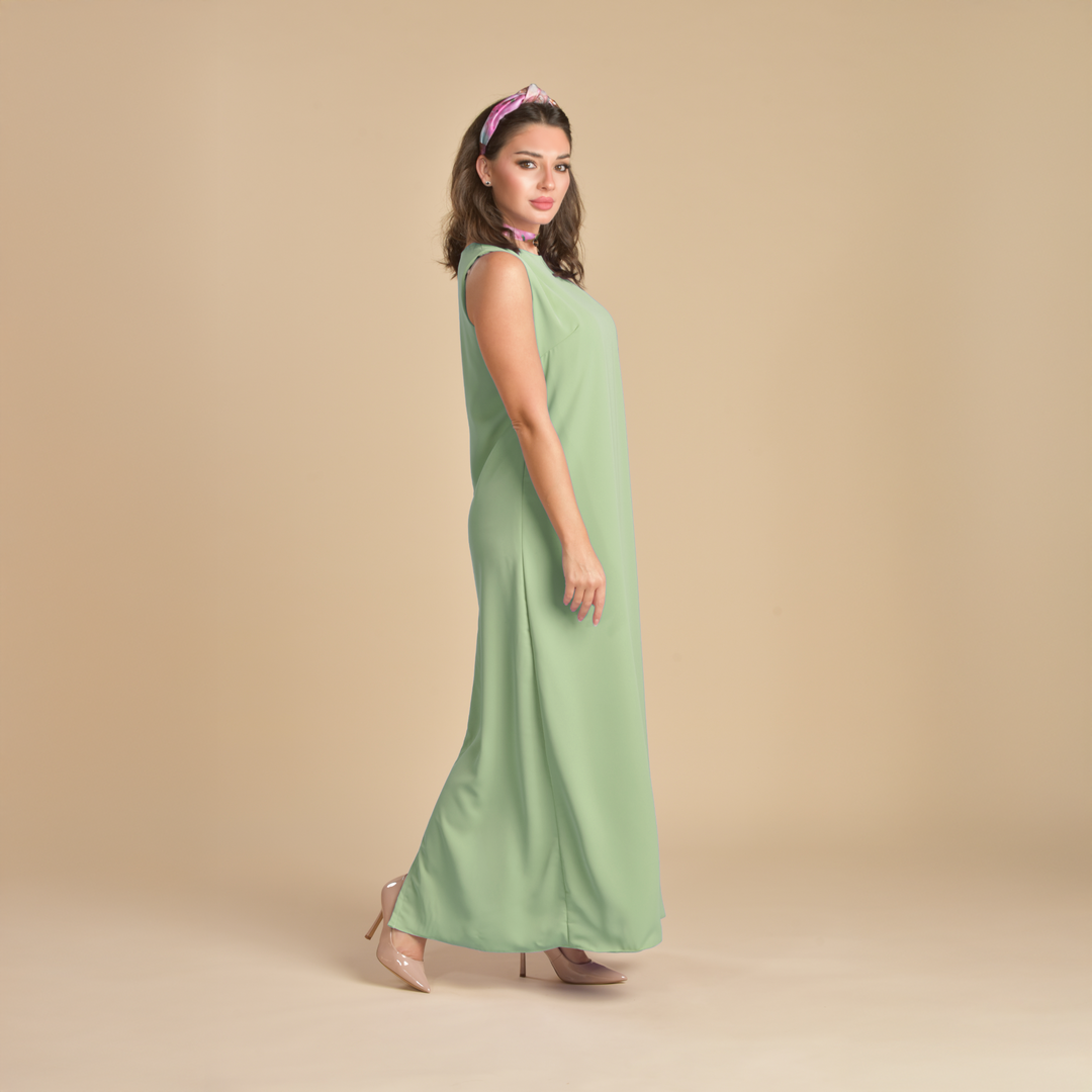 فستان عباية (بيج)