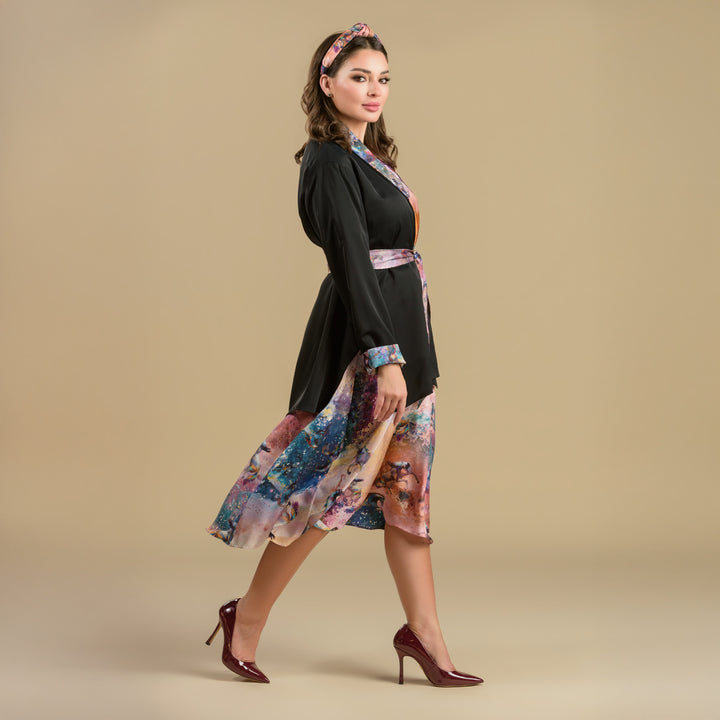 Horses & Night - Reversible Cardigan