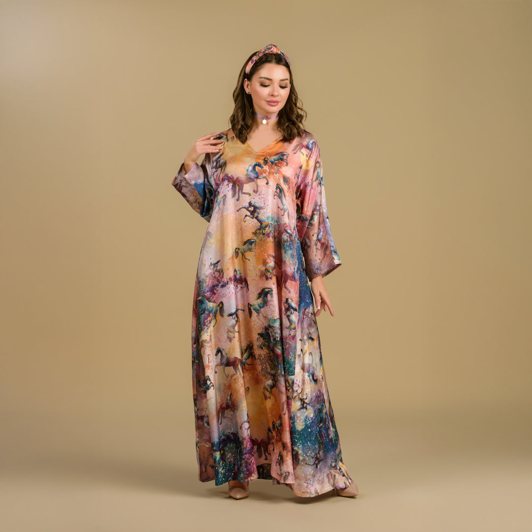 Horses & Night - The Art Dress