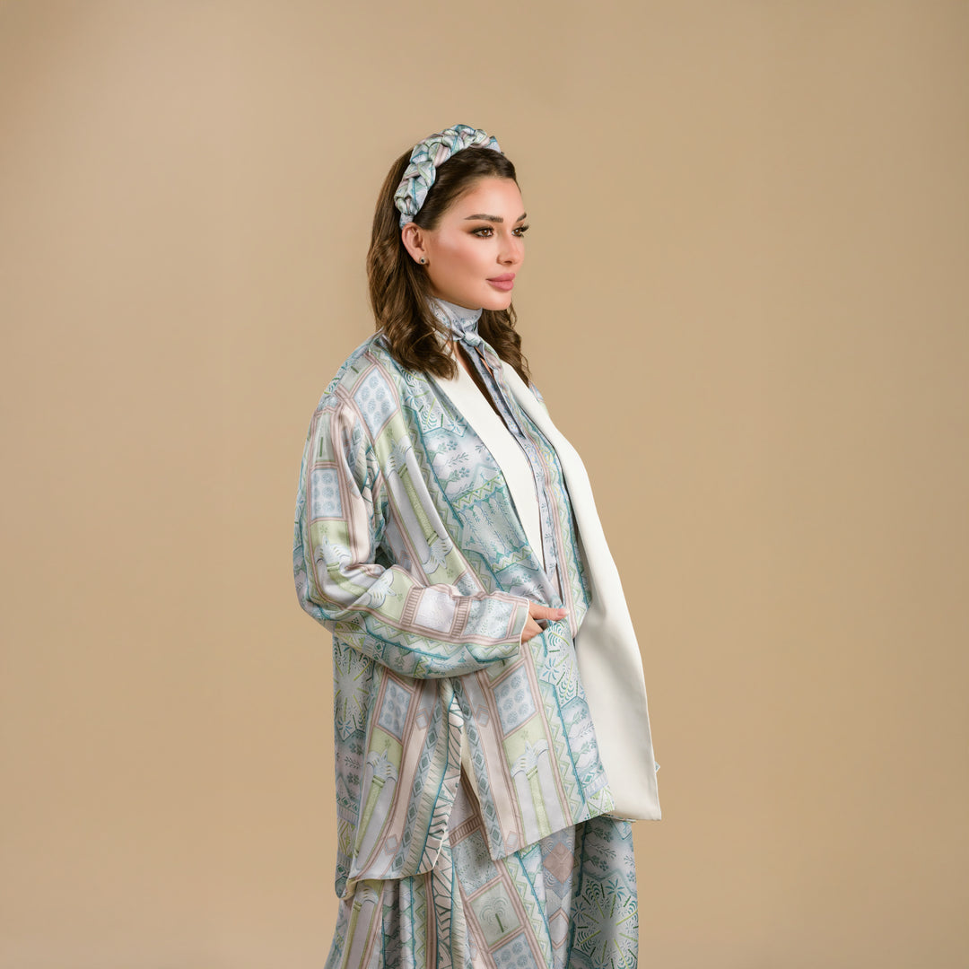 The Palm, King of All Gardens - Reversible Cardigan