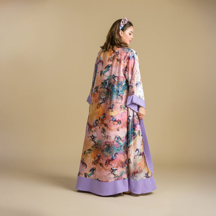 Horses & Night - Signature Reversible Abaya
