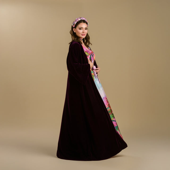 Pearls - Velvet Signature Reversible Abaya