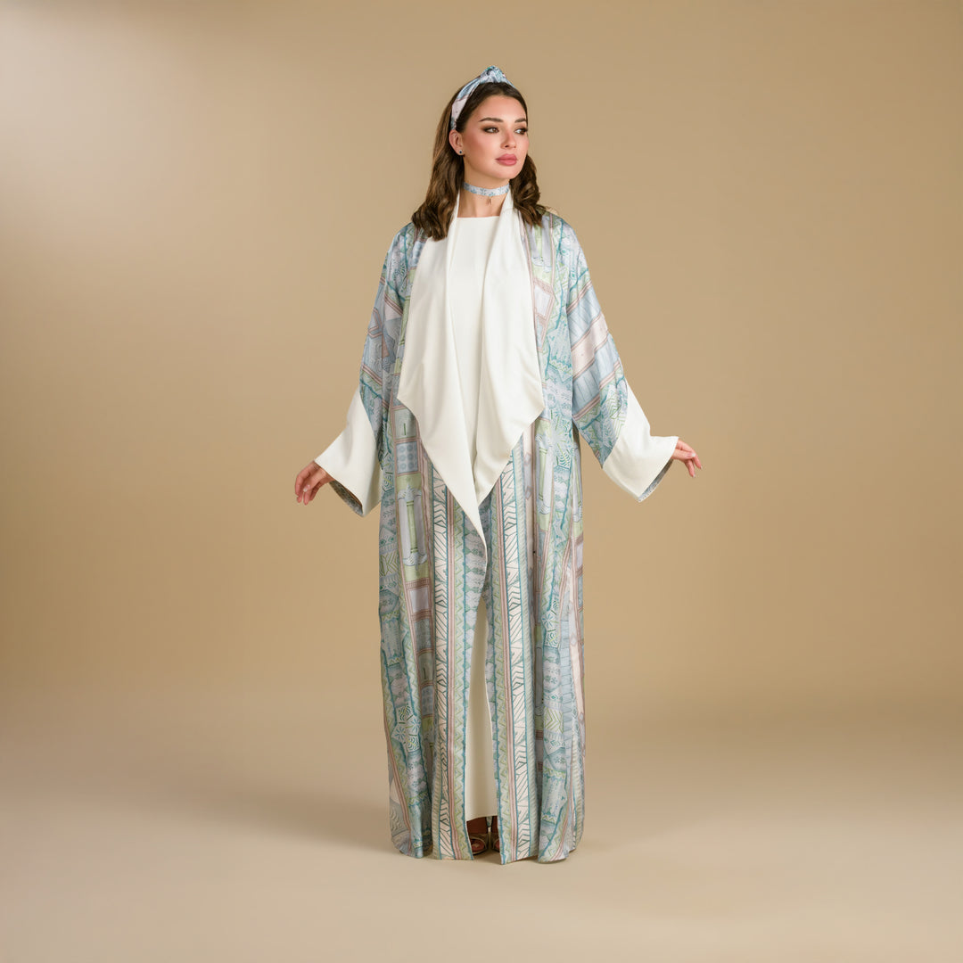 The Palm, King of All Gardens - Draped Full Art Abaya