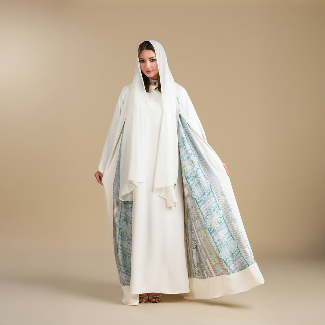The Palm, King of All Gardens - Signature Reversible Abaya