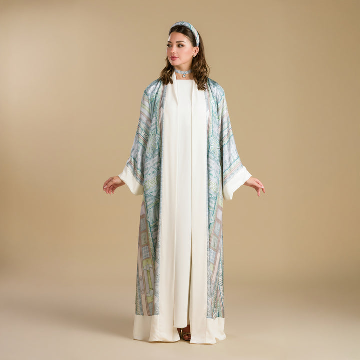 The Palm, King of All Gardens - Signature Reversible Abaya