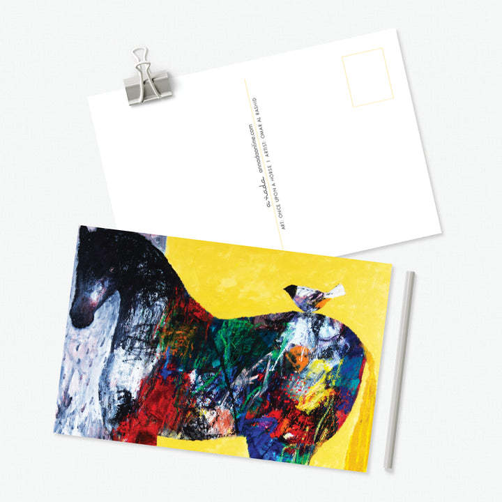 Once Upon A Horse - Postcard