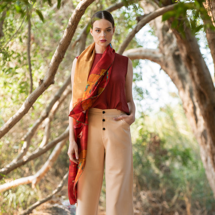 Messenger Dove - Long Scarf