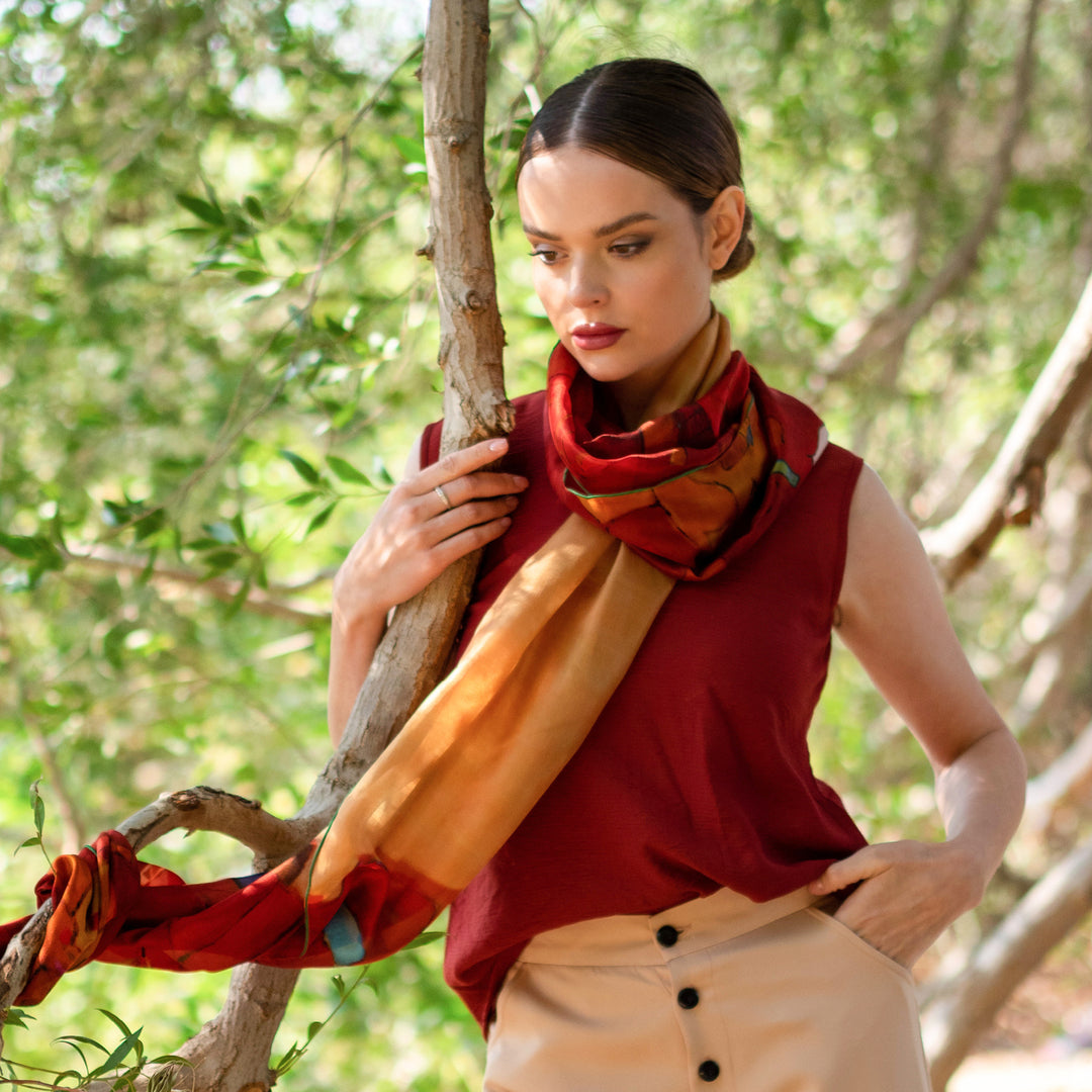 Messenger Dove - Long Scarf