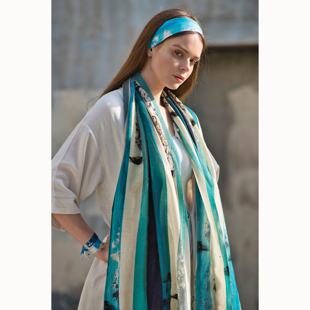 ذاتي الخفية - وشاح طويل (كشمير)